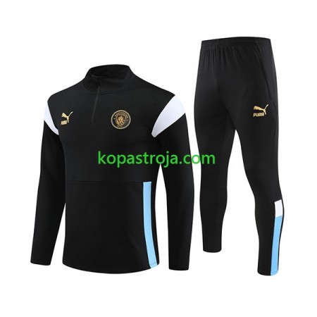 Manchester City Tränings Sweatshirtställ Svart 2023/24